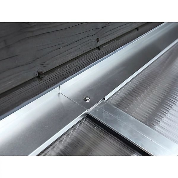 Skan Holz Wandanschlussprofil-Set für Terrassenüberdachungen 648 cm Breite günstig online kaufen