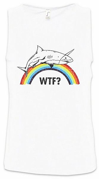 Urban Backwoods Tanktop Unicorn Shark Ärmelloses T-Shirt Einhorn Hai Jaws C günstig online kaufen
