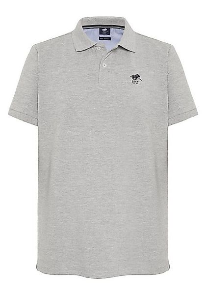 Polo Sylt Poloshirt im puristischen Design mit Label-Stitching günstig online kaufen