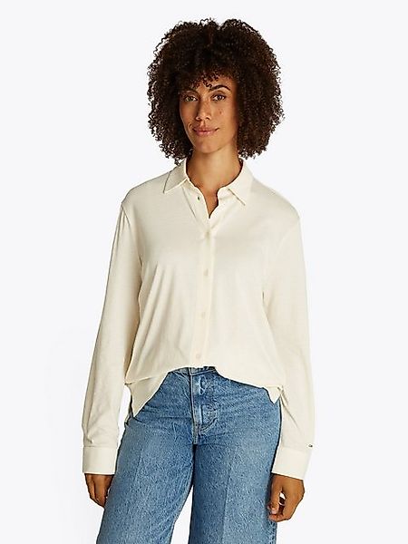Tommy Hilfiger Klassische Bluse CASUAL BTN günstig online kaufen
