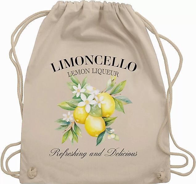 Shirtracer Turnbeutel Limoncello Refreshing and Delicious günstig online kaufen