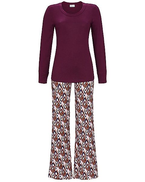 Ringella Pyjama RINGELLA Pyjama mit Schlaghose '70s' 4511215, Bee günstig online kaufen