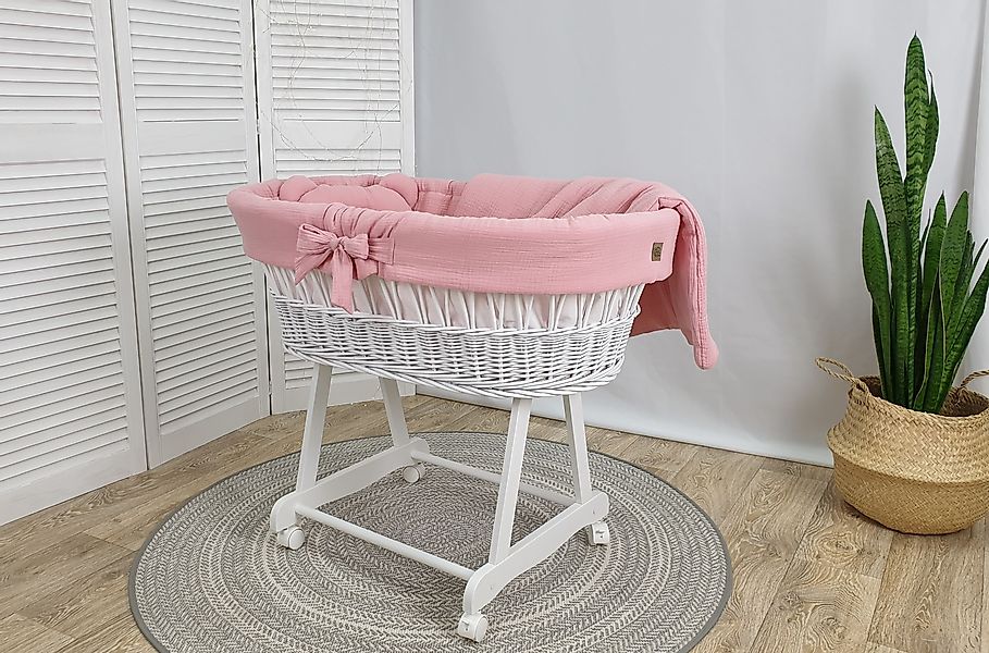 Amigos Babybettwäsche Nestchen-Set Musselin 5tlg günstig online kaufen