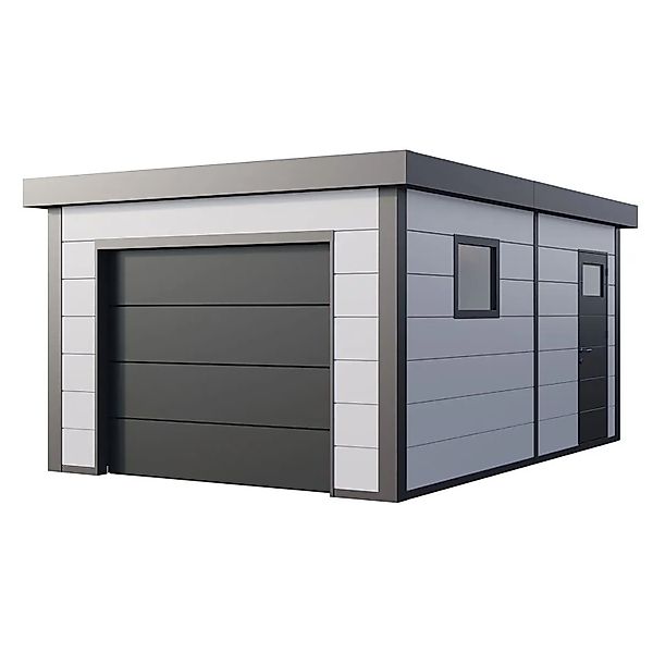 Garage 3654 Weiß 358 cm x 538 cm günstig online kaufen