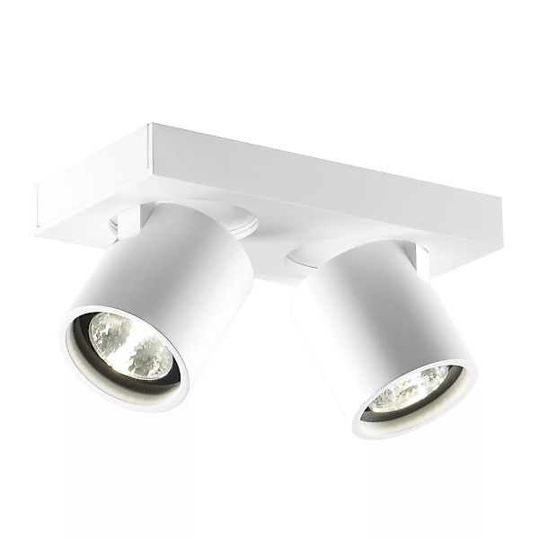Light-Point - Focus 2 LED Deckenleuchte 2700K - weiß/LxB 20x10cm/2700K/695l günstig online kaufen