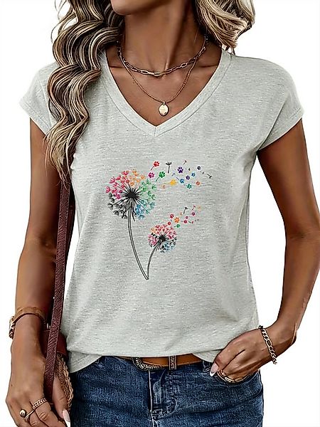 PYLIKE Neckholdertop Damen bequemes Sommer Ärmellos Tanktop Locker Löwenzah günstig online kaufen