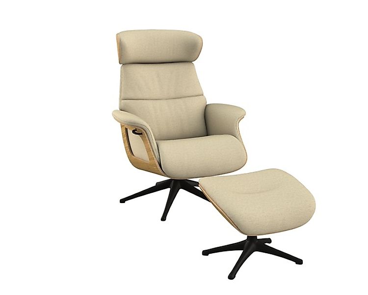 FLEXLUX Relaxsessel »Clement Rücken u. Kopfverstellung, ergonomisch, Aircha günstig online kaufen
