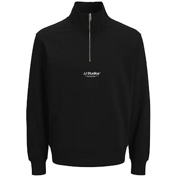 Jack & Jones  Sweatshirt 12279519 SOHO SWEAT QUARTER ZIP-BLACK günstig online kaufen