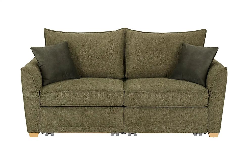 bobb Einzelsofa  Polly de Luxe ¦ grün ¦ Maße (cm): B: 201 H: 95 T: 104.0 Po günstig online kaufen