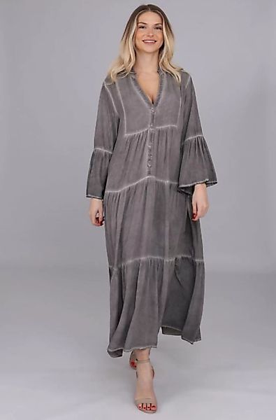 YC Fashion & Style Sommerkleid Vintage Bodenlanges Kleid Alloverdruck, Boho günstig online kaufen