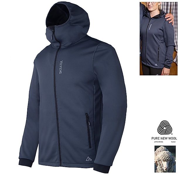 Skratta Hardshelljacke Skratta - wasserabweisende Damen Merino Stretch-Soft günstig online kaufen