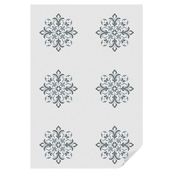 Tulup Fensterfolie Klassischer Schmuck Fensterfolie Sichtschutz 100x146 cm günstig online kaufen