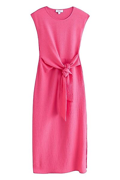 Next Sommerkleid Strukturiertes Kleid zum Binden (1-tlg) günstig online kaufen