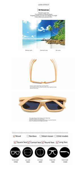 urbandreamz Sonnenbrille Bambus Holz Sonnenbrille Herren günstig online kaufen