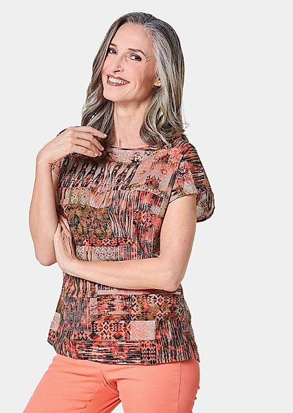 GOLDNER Druckbluse Ultraleichte Druckbluse aus reiner günstig online kaufen
