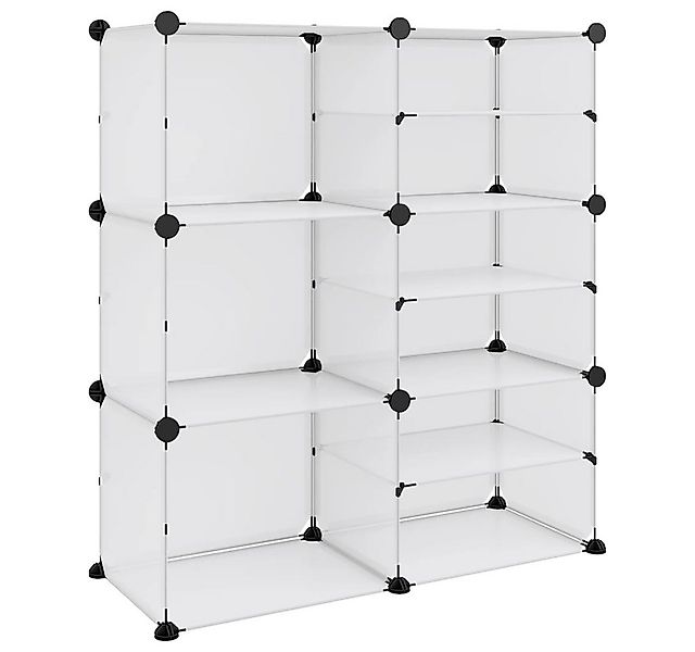 vidaXL Schuhregal Schuhregal Transparent 84x31,5x93 cm PP, 1-tlg. günstig online kaufen