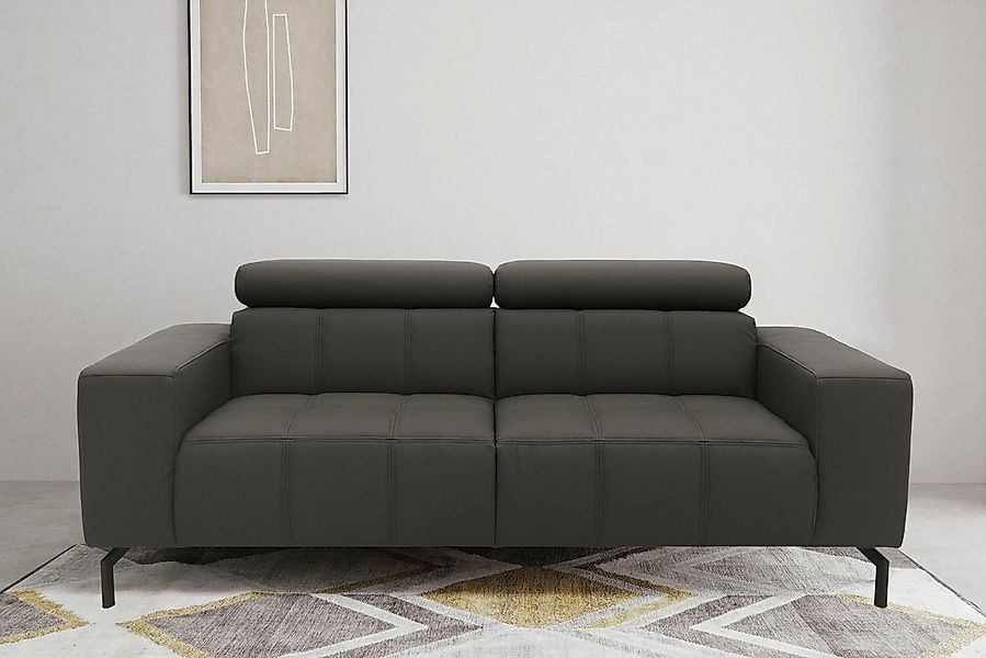 DOMO collection 2-Sitzer "Cunelli zeitlos und elegant, moderne Sitznähte al günstig online kaufen