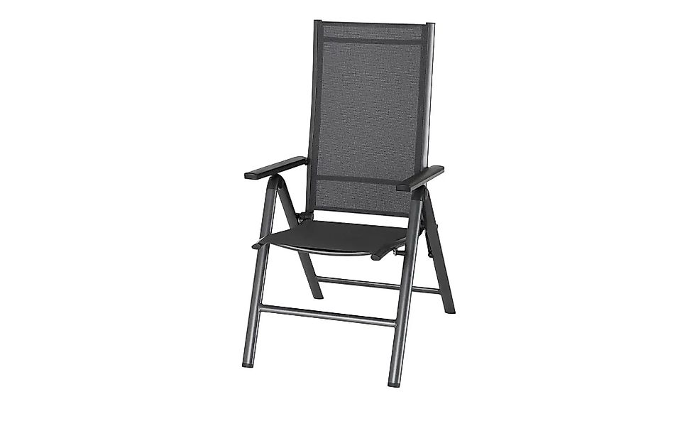 Gartenklappsessel  Solitaire ¦ grau ¦ Maße (cm): B: 58,5 H: 109 T: 67.0 Gar günstig online kaufen