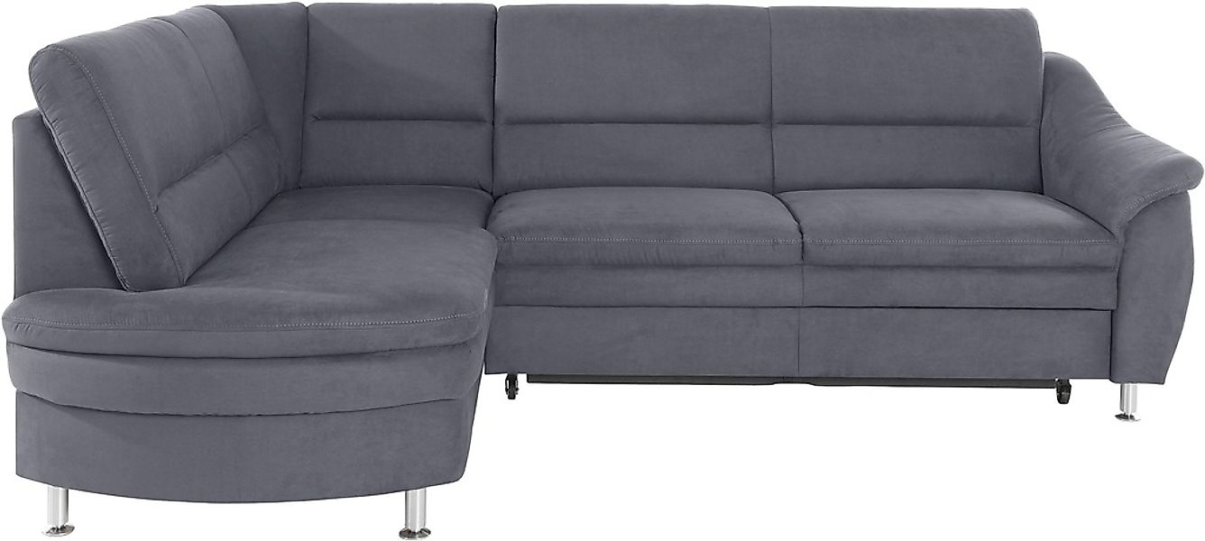 Places of Style Ecksofa »Cardoso L-Form«, Federkern, wahlweise mit Bett, Sc günstig online kaufen