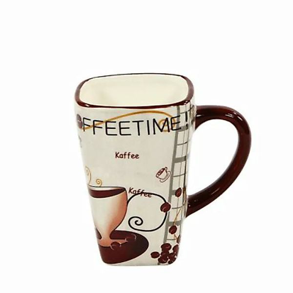 Neuetischkultur Kaffeebecher Coffeetime, eckig Dolomite natur günstig online kaufen