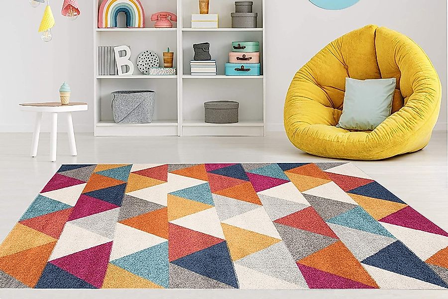 Mazovia Teppich LAZUR_Geometric, 120x170, Geometrisch, Modern, günstig online kaufen
