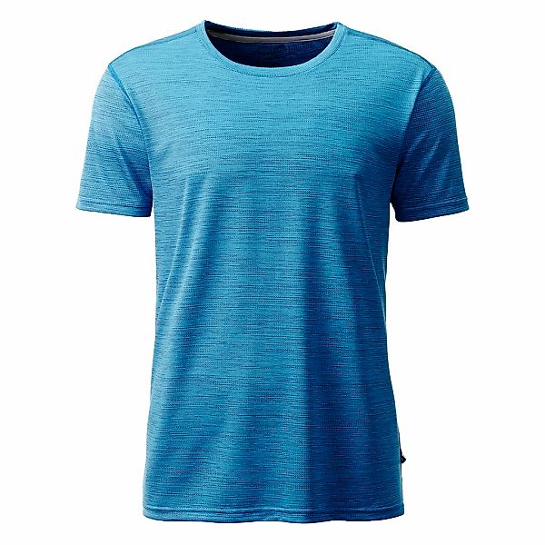 DEPROC Active Funktionsshirt "NAKIN MEN MELANGE", Funktionsshirt mit V-Auss günstig online kaufen