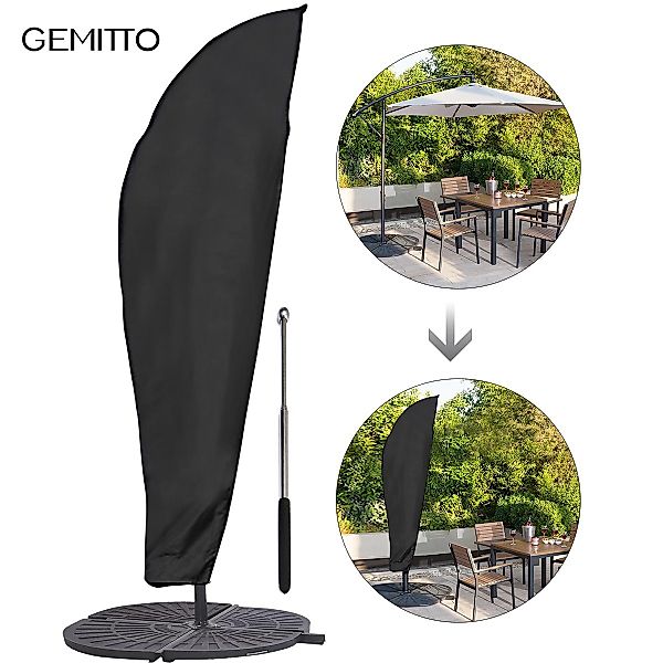 NASUM Sonnenschirm-Schutzhülle Gemitto Sonnenschirmschutz, Schutzhülle 265c günstig online kaufen