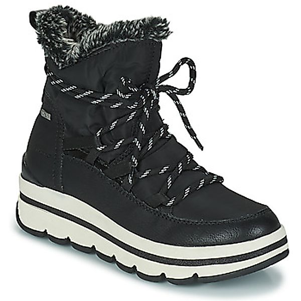 TOM TAILOR Winterboots mit Fellimitat-Kragen günstig online kaufen