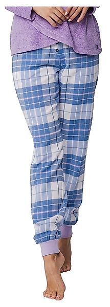 Rebelle Pyjamahose Damen Flanell Pyjamahose (1-tlg) günstig online kaufen