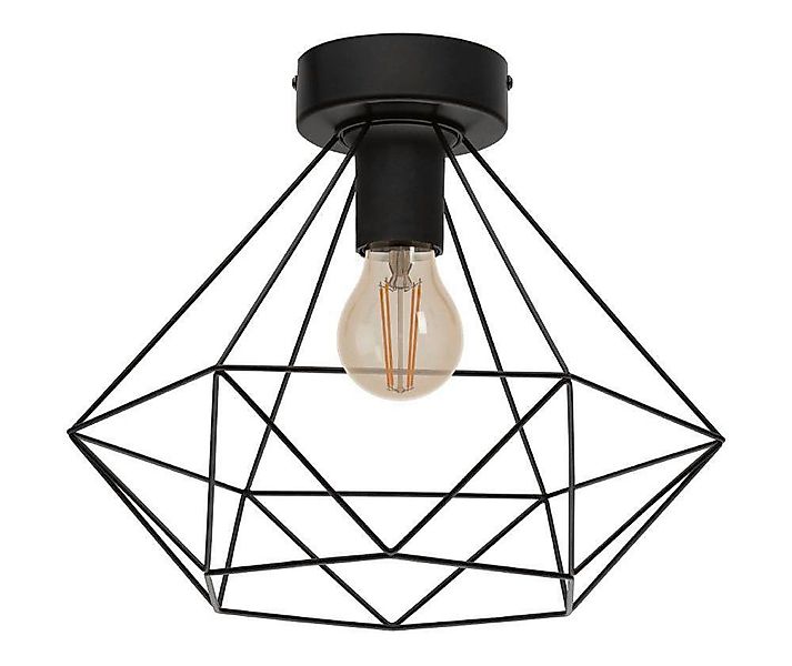 EGLO Deckenleuchte TARBES, ohne Leuchtmittel, Wohnzimmerlampe, Esszimmer, F günstig online kaufen
