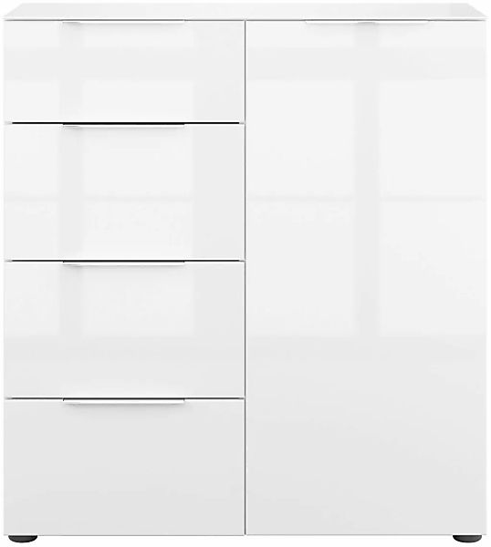 Manjana Möbel Kommode "Kommode mit Chrom oder Schwarz matten Metallgriffen" günstig online kaufen