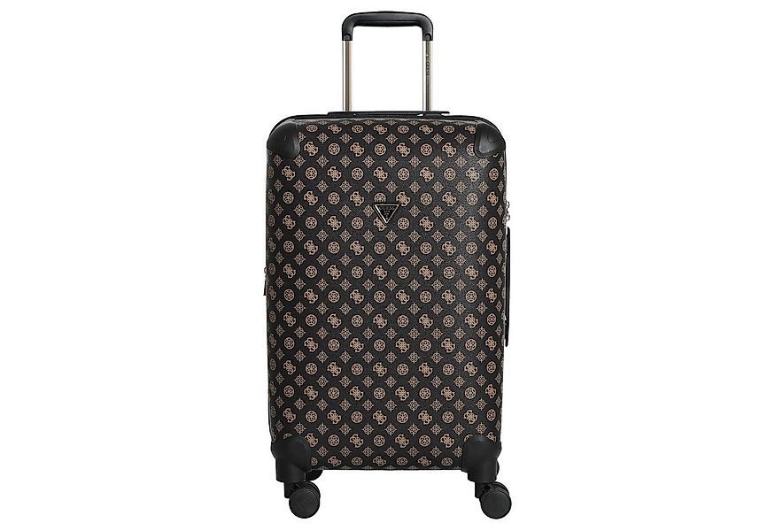 Guess Koffer Wilder 22 IN - 4-Rollen-Trolley 64 cm erw. (brown), 4 Rollen R günstig online kaufen