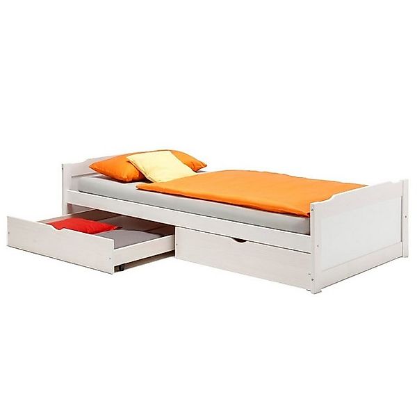 IDIMEX Funktionsbett FRITZ, Bett mit Stauraum Jugendbett Tagesbett 2 Rollau günstig online kaufen