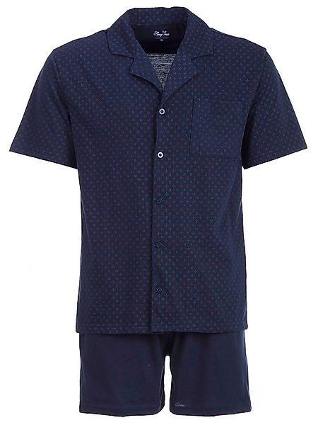Henry Terre Schlafanzug Pyjama Set Shorty - Karl Kreuz günstig online kaufen