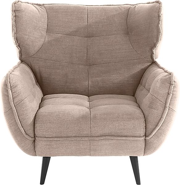 Leonique Sessel "Ariana", Stylischer Hochlehner bzw. Ohrensessel günstig online kaufen