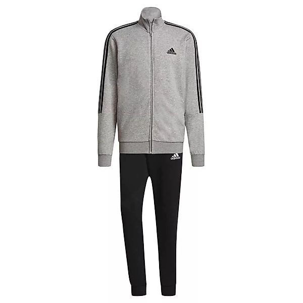Adidas Aeroready Essentials 3 Stripes Trainingsanzug 180 Medium Grey Heathe günstig online kaufen