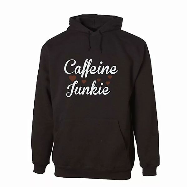 G-graphics Hoodie Caffein Junkie mit trendigem Frontprint, Aufdruck auf der günstig online kaufen