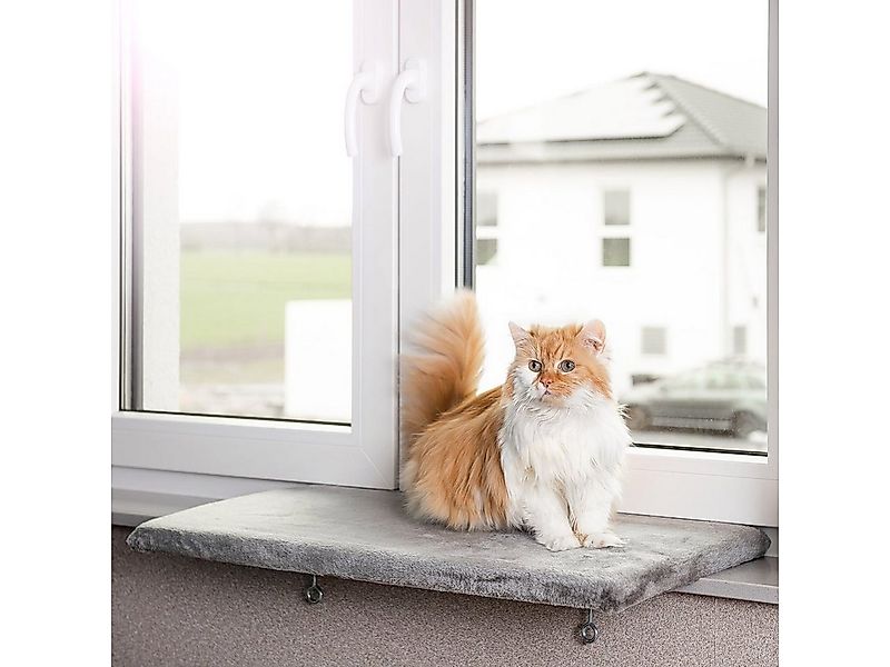 Canadian Cat Company Katzen-Hängematte Snuggly Place, hellgrau, 75x35x2cm, günstig online kaufen