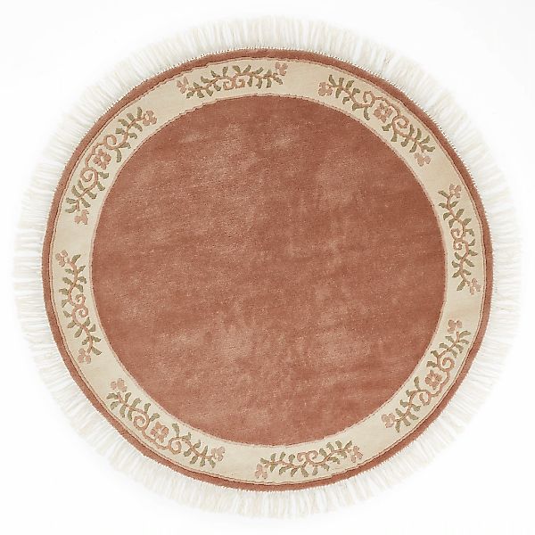 LUXOR living Wollteppich »Giza«, rund, 12 mm Höhe, reine Wolle, handgeknüpf günstig online kaufen