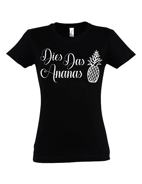 Youth Designz Print-Shirt "Dies Das Ananas" günstig online kaufen