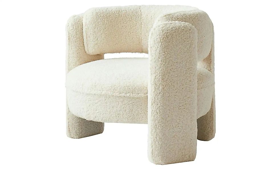 Sessel   ¦ weiß ¦ Maße (cm): B: 85 H: 71 Polstermöbel > Sessel > Polsterses günstig online kaufen