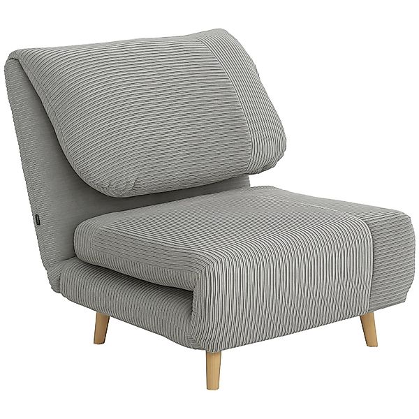 HOMCOM Schlafsessel für Schlafzimmer Polyester Blau 82L x 89B x 85H cm günstig online kaufen