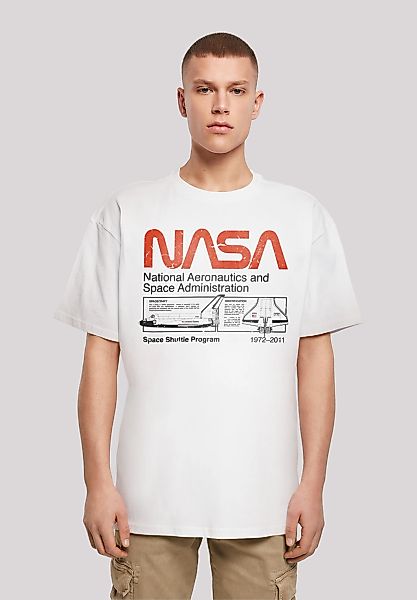 F4NT4STIC T-Shirt "NASA Classic Space Shuttle" Print günstig online kaufen