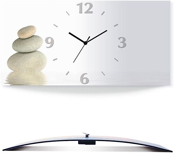 Artland Wanduhr »Zen Friede«, 3D Optik gebogen, mit Quarz- oder Funkuhrwerk günstig online kaufen