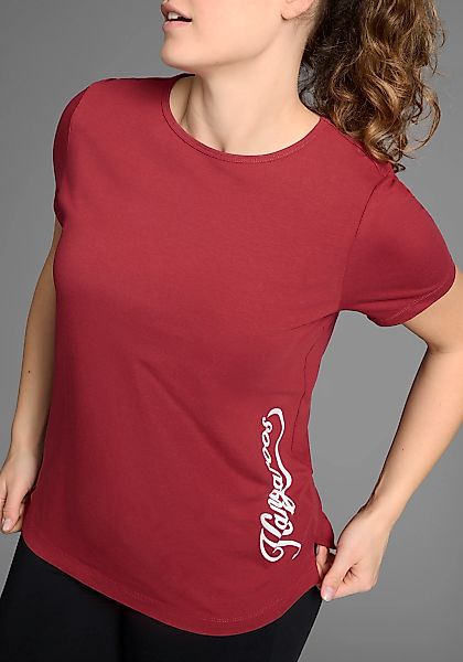 KangaROOS T-Shirt Kurzarm, casual, unifarben, große Größen günstig online kaufen