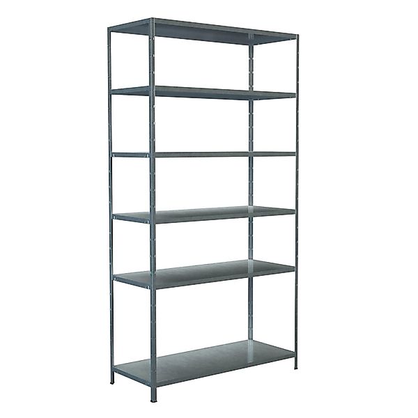 Schulte Steck-Grundregal 230 cm x 120 cm x 50 cm Verzinkt günstig online kaufen