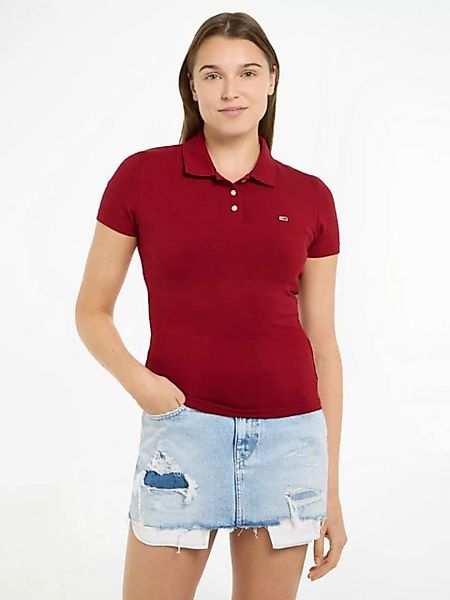 Tommy Jeans Poloshirt mit kurzer Knopfleiste günstig online kaufen