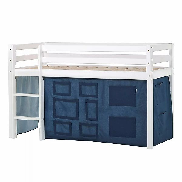 Hoppekids Hochbett "ECO Dream, Kinderbett, Spielbett, Halbhohes Bett aus Ma günstig online kaufen