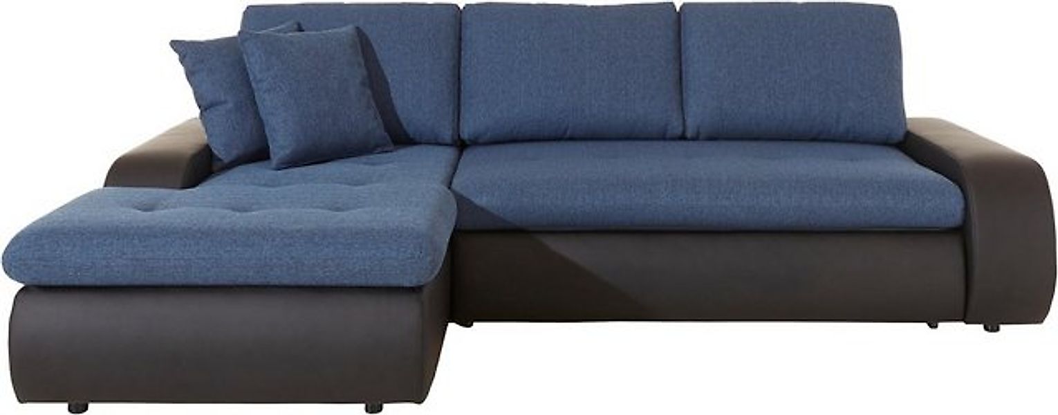 TRENDMANUFAKTUR Ecksofa Indie, modern und bequem, Materialmix, OTTOs Choice günstig online kaufen