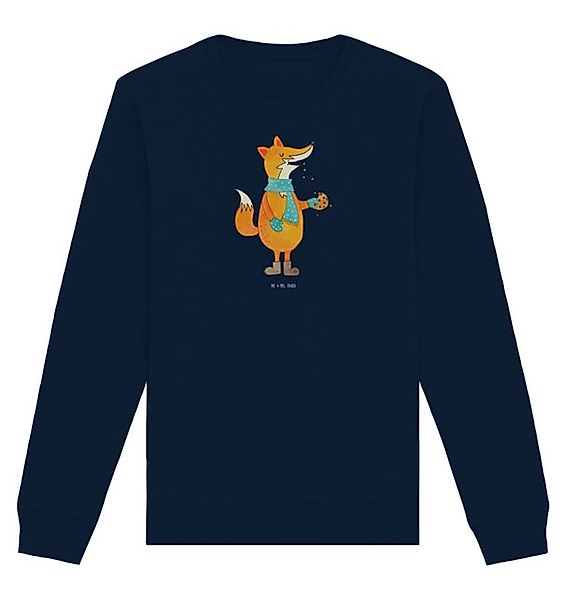 Mr. & Mrs. Panda Longpullover Fuchs Keks Größe L - French Navy - Geschenk, günstig online kaufen